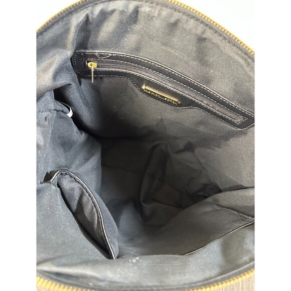 Mia Collection Autumn Tote & Wristlet Set Croco Black Crossbody or Satchel - Picture 7 of 16